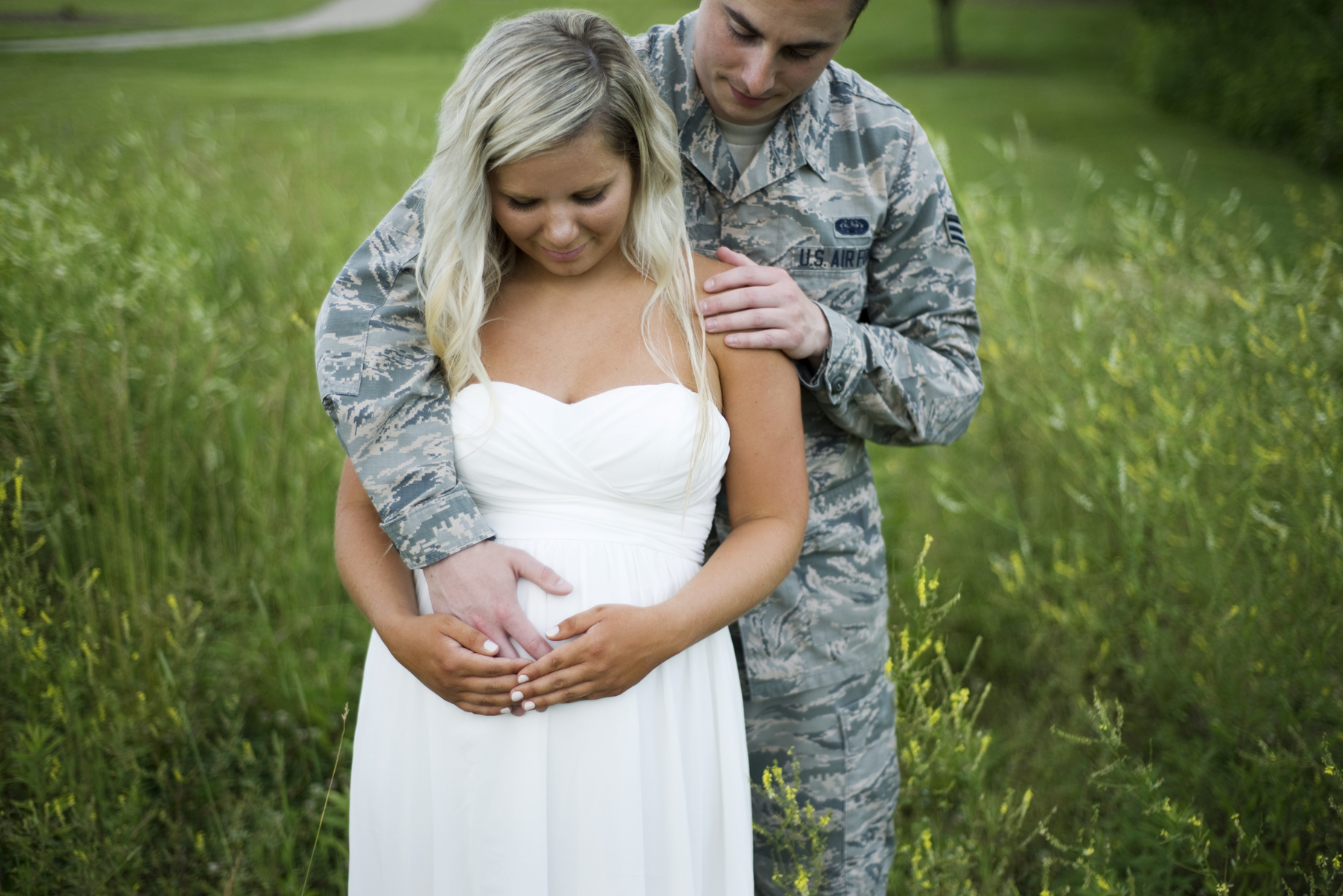 Matt, Kelly & Alexis- Cox Arboretum Maternity Session