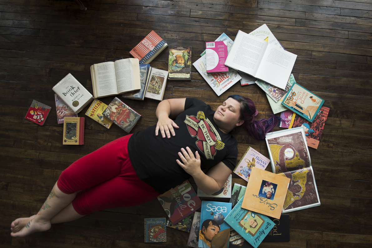 Downtown Dayton Maternity Studio Session