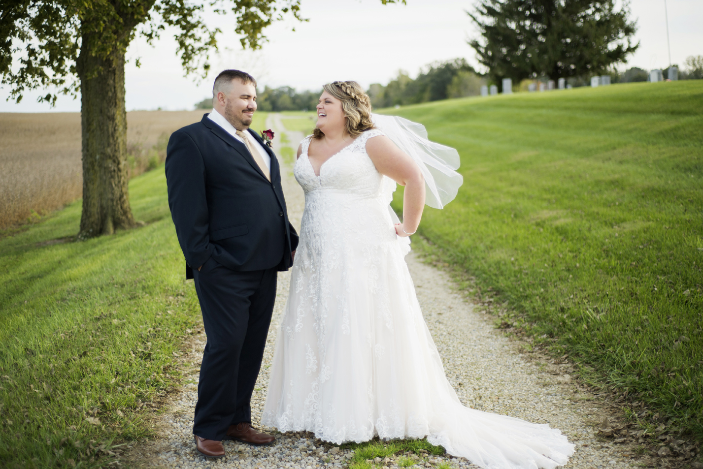 Dayton, Ohio Country Wedding Photography