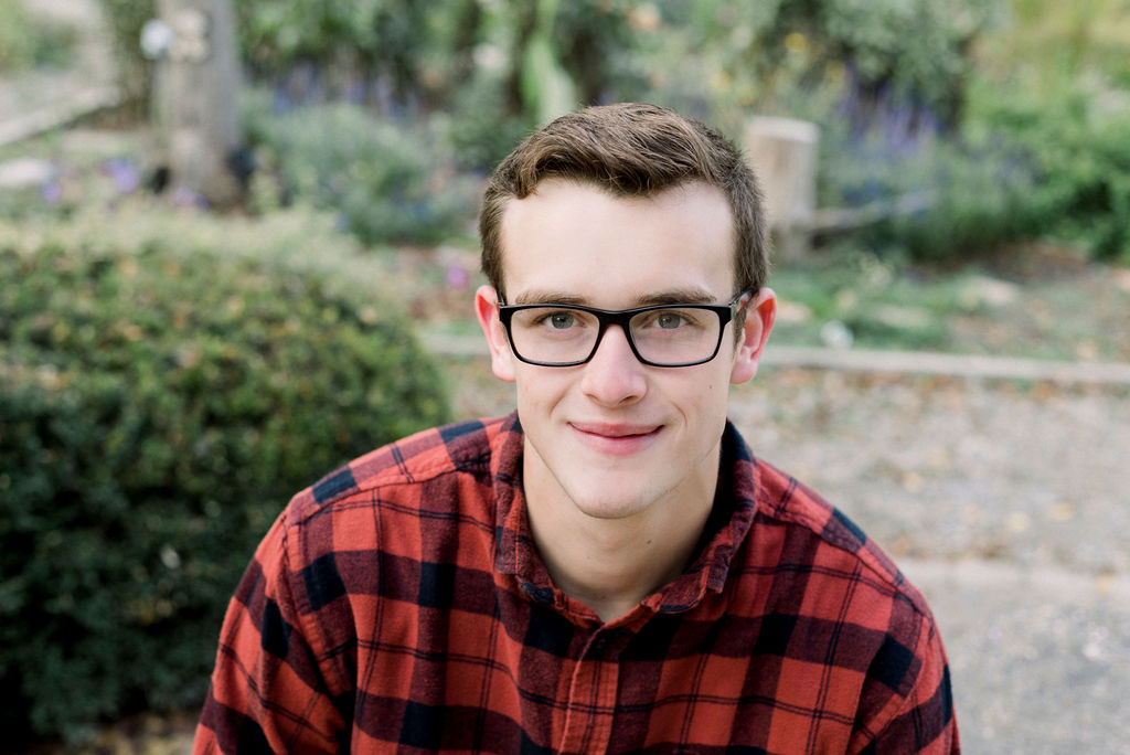 Senior Pictures with David in Xenia, Ohio