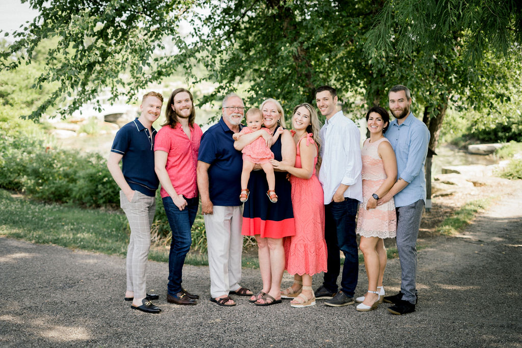 Family Portrait Session at Cox Arboretum