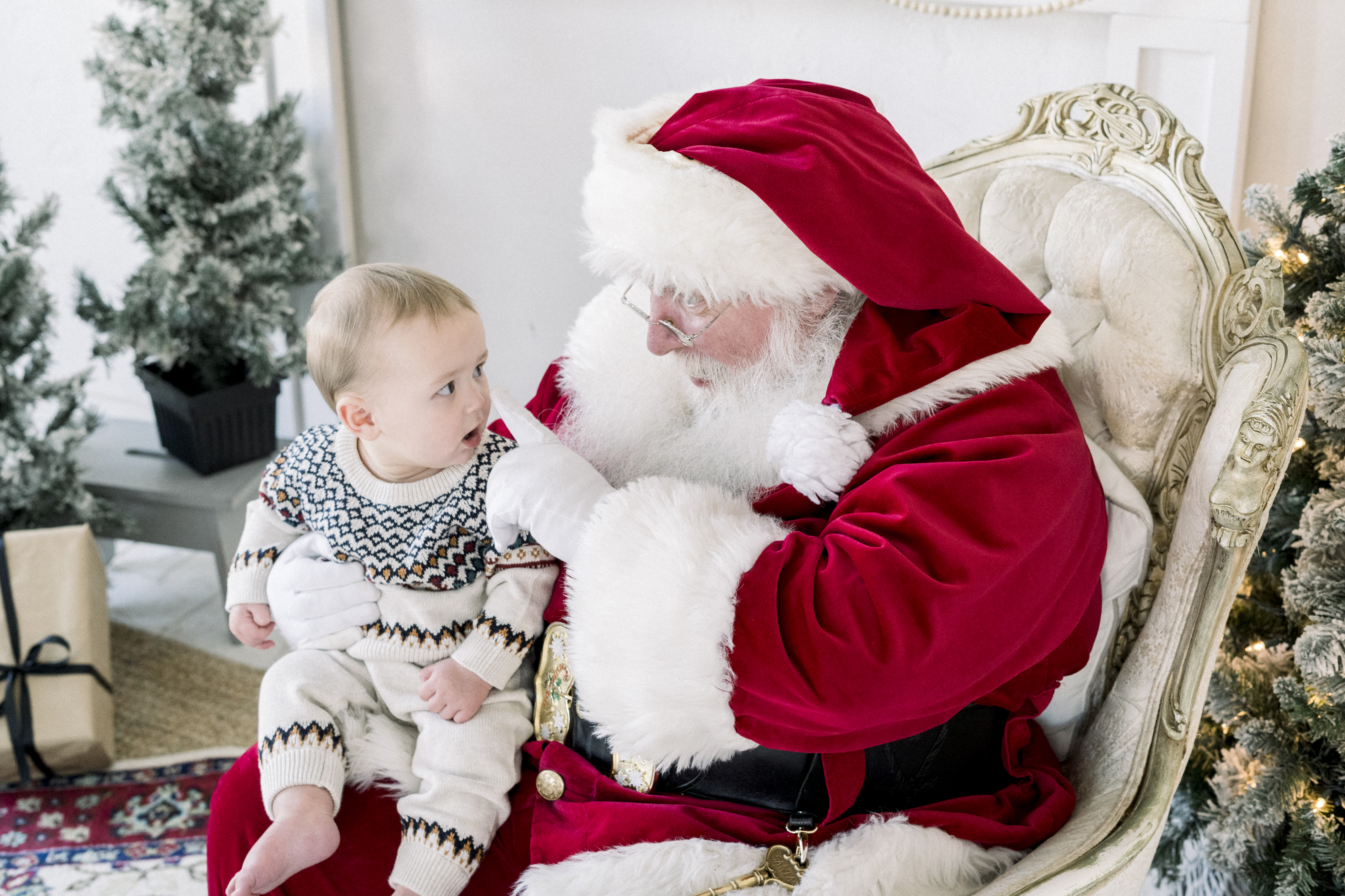 2024 Dayton Ohio Christmas Photos with Santa